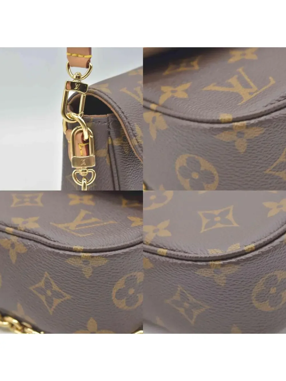 Louis Vuitton Monogram Ivy Wallet On Chain RFID